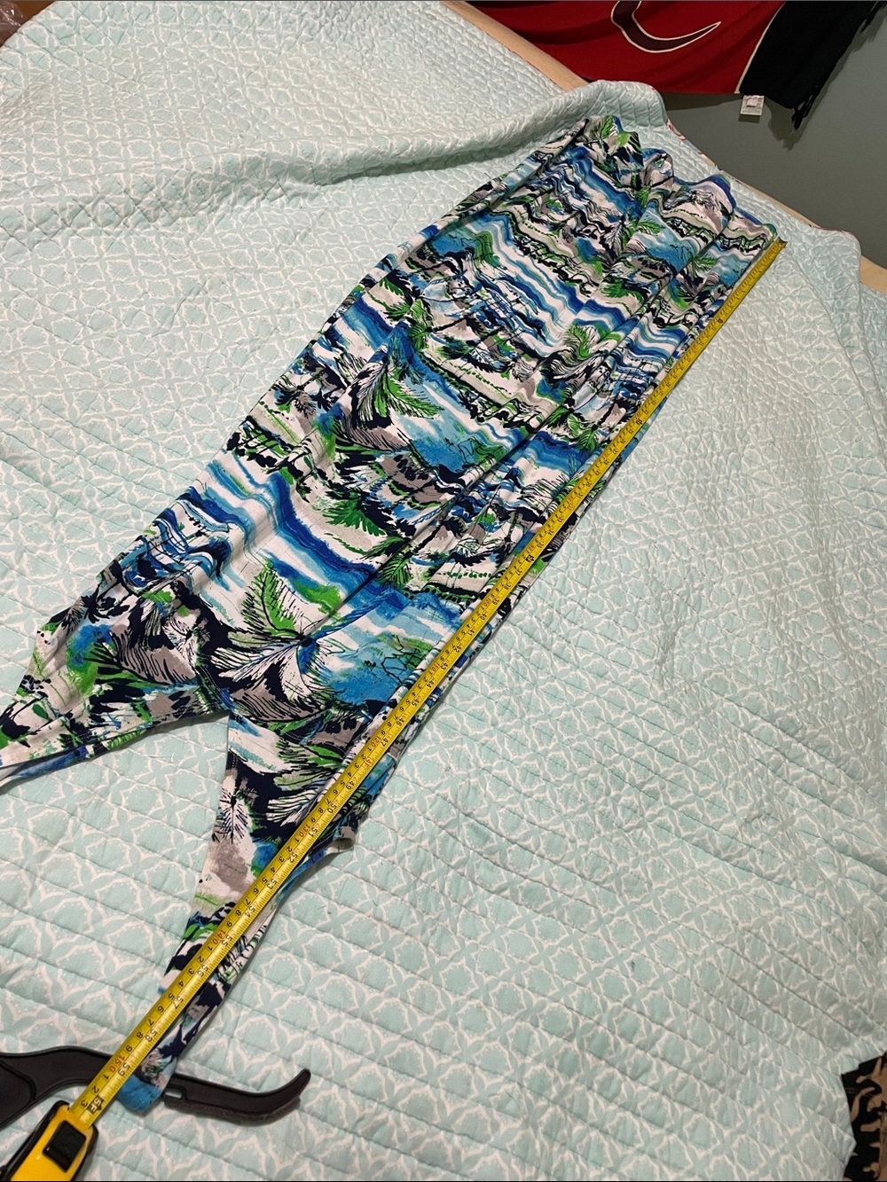 Tommy Bahama coastal maxi dress featuring a tropical boating  landscape - Picture 9 of 9